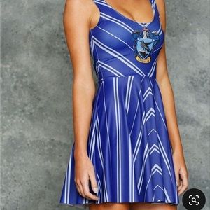Raven claw skater dress